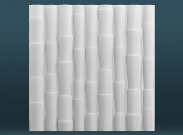 Бамбук 3д панель